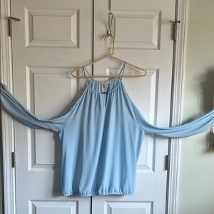 Michael Kors Sky Blue Blouse